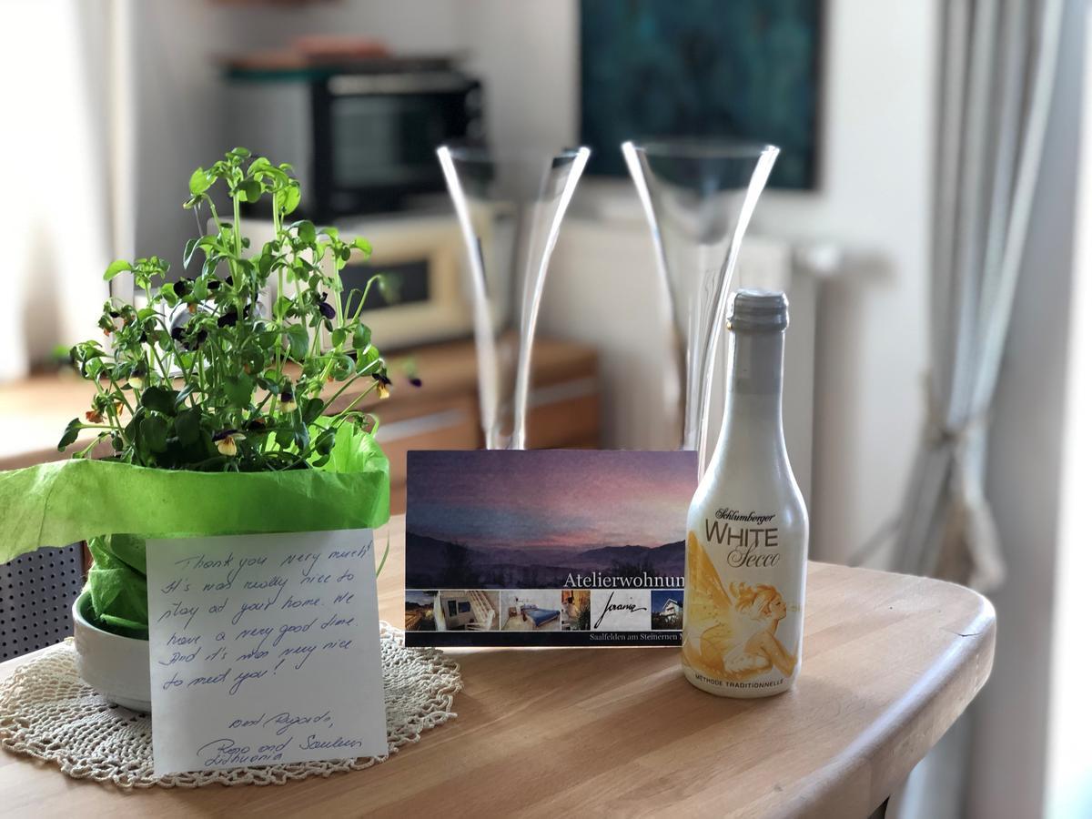 Atelierwohnung Jirana Saalfelden Zewnętrze zdjęcie